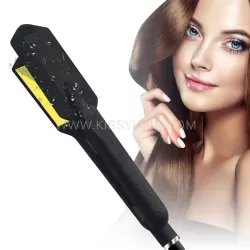 Flat Iron Hair Straightener for Afro Black Hair & Wigs