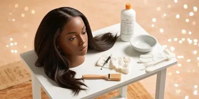 DIY Bleached Knots: Step-by-Step Guide for Raw Hair Wigs