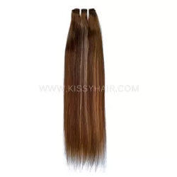 9A #4/27 Highlight Color Raw Human Hair Weave Bundle