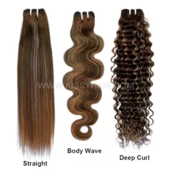 9A #4/27 Highlight Color Raw Human Hair Weave Bundle
