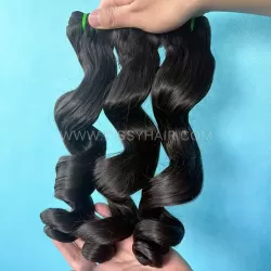 11A Raw Filipino Hair Weave Bundle Loose Wave 