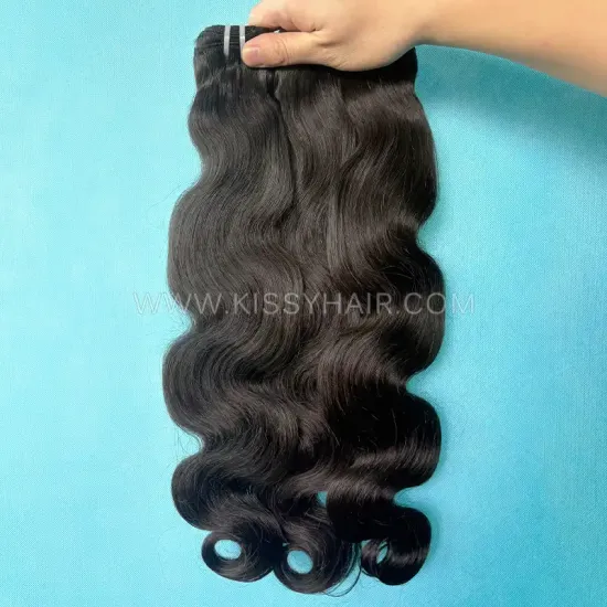 Pacote de Cabelo indonésio Bruto Ondulado Natural Pacote de Cabelo indonésio Bruto Ondulado Natural