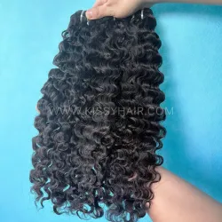 10A Pacote de Cabelo Indonésio Bruto Cachos Boêmios