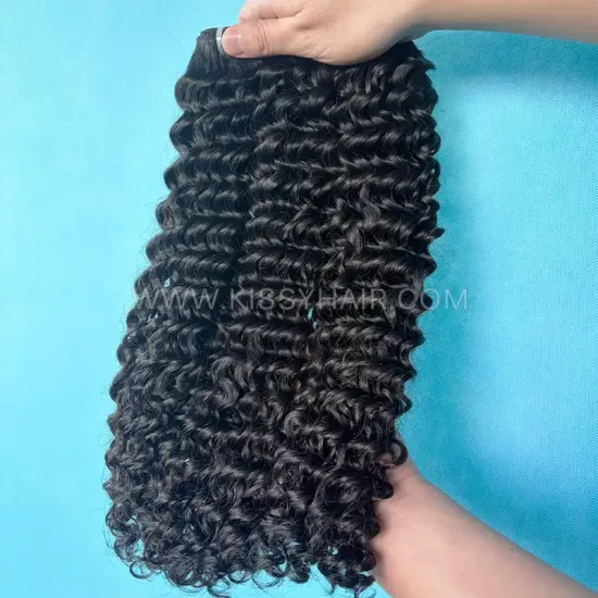 Pacote de Cabelo Indonésio Bruto Ondulado Profundo