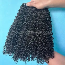 10A Pacote de Cabelo Indonésio Bruto Cachos Jerry