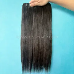 10A Raw Laotian Hair Weave Bundle Straight 