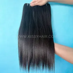 10A Raw Laotian Hair Weave Bundle Straight 