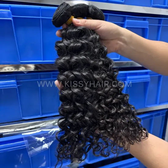 Single Donor Virgin Filipino Hair Weave Bundle Water Wave