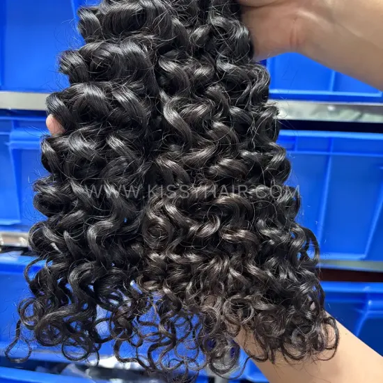 Single Donor Virgin Filipino Hair Weave Bundle Water Wave