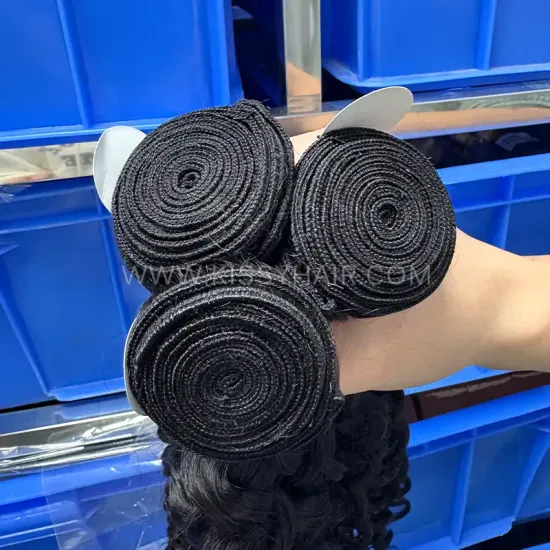 Single Donor Virgin Filipino Hair Weave Bundle Water Wave