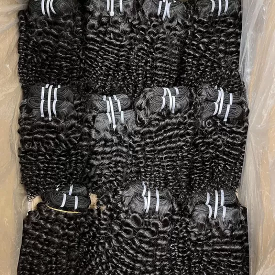 Exquisite Virgin Hair Bundles Kinky Curl Wholesale