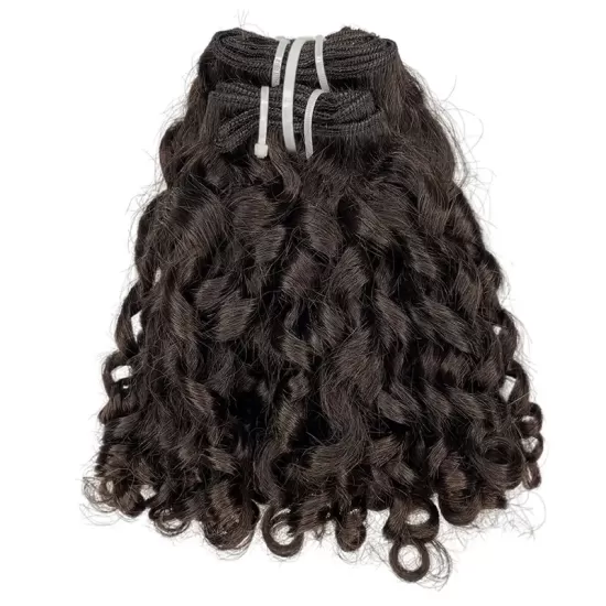 Exquisite Virgin Hair Bundles Pixel Curl 210g Wholesale