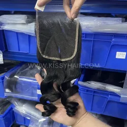 5x5 HD/ Transparent Lace Closure Loose Wave