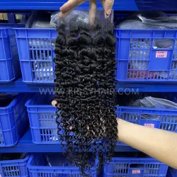 6x6 HD/ Transparent Lace Closure Jerry Curl