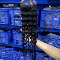 6x6 HD/ Transparent Lace Closure Loose Deep
