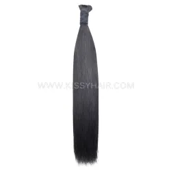 Raw Human Bulk Braiding Hair Extension