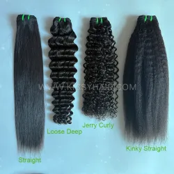 11A Different Textures 4-Bundle Raw Filipino Hair Sample Pack