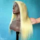 #613 Blonde Raw Human Hair 13x6 HD Frontal Wig