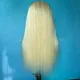 #613 Blonde Raw Human Hair 13x6 HD Frontal Wig