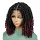 Knotless Box Faux Locs Wig Short Braid Wig 14”Wholesale