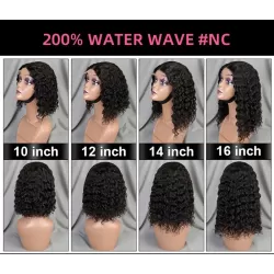 Premium 4x4 Closure Wig #NC Water Wave Wholesale