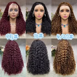 Luxury 13x4 Double Drawn Wig Burmese Curl Wholesale