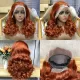 Luxury 13x4 lace frontal wig bouncy curl Wholesale