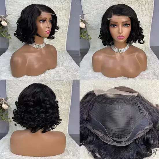 Luxury 4x4 Double Drawn Wig Loose Wave Wholesale