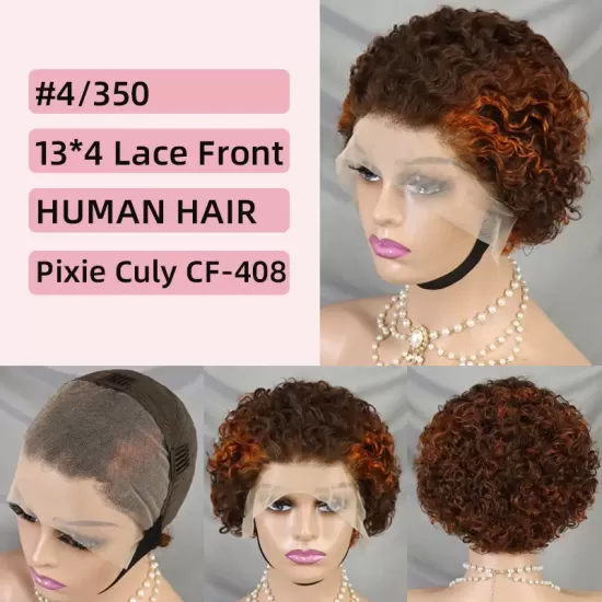 Affordable 13x4 Pixie Wig Curly Wholesale