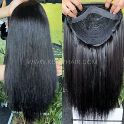 Raw Human Hair 5x5 HD Closure Wig